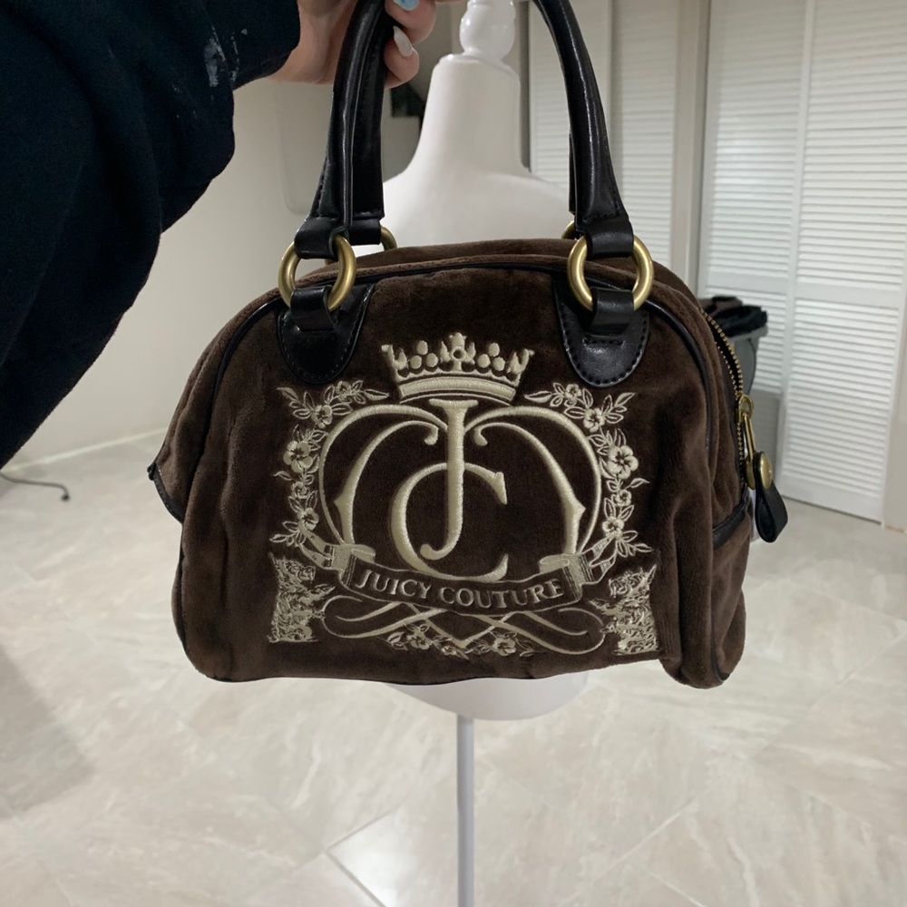 Juicy couture hand tote brown